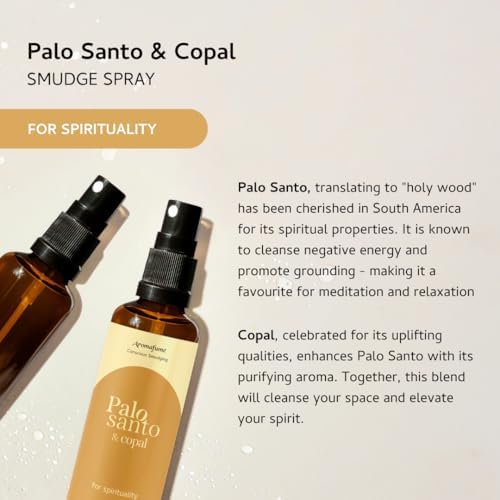 Palo Santo Copal Smudge Spray by Aromafume 100ml