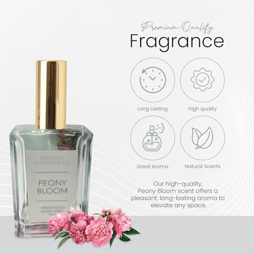 Brooklyn Fragrance Co BFC- Florals Room Spray - Premium Peony Scent - 100ml