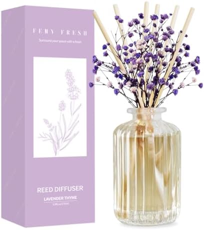 Feny Fresh Lavender Thyme Reed Diffuser Set