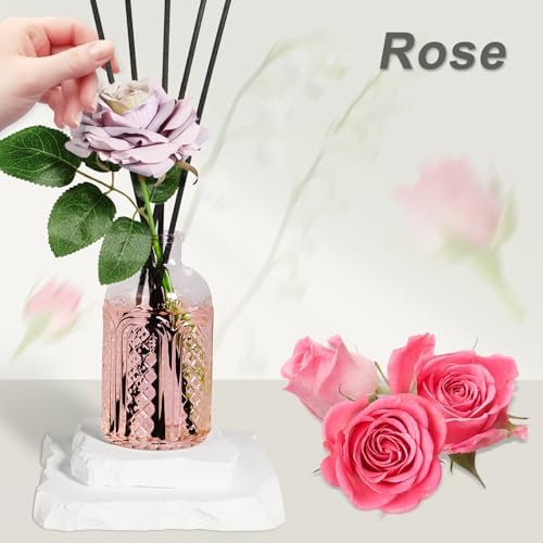 DIUFJAG 67 Oz Rose Reed Diffuser Set