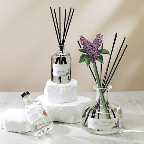 BITSOTA Reed Diffuser Set with Lavender Eucalyptus Scent