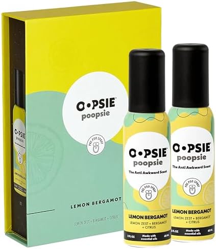 OOPSIE POOPSIE Pre GO Toilet Spray 2oz 2 Pack