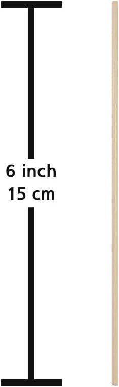 Butynara Diffuser Reed Sticks 100 pcs - 6 Inch Natural Rattan