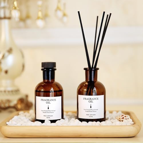 Muufuser Premium Reed Diffuser 100ml Natural Essential Oil Fragrance