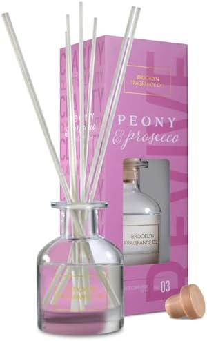 Brooklyn Fragrance Co Peony Prosecco Reed Diffuser
