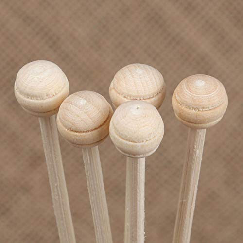 Healifty 10 Pcs Wood Rattan Reed Diffuser Sticks