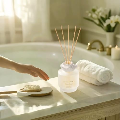 Cocorrina Gypsum Flower Diffuser Set - Black Forest Scent