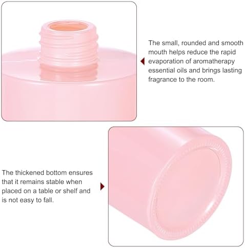 HARFINGTON 140ml Glass Diffuser Bottle with Gold Cap