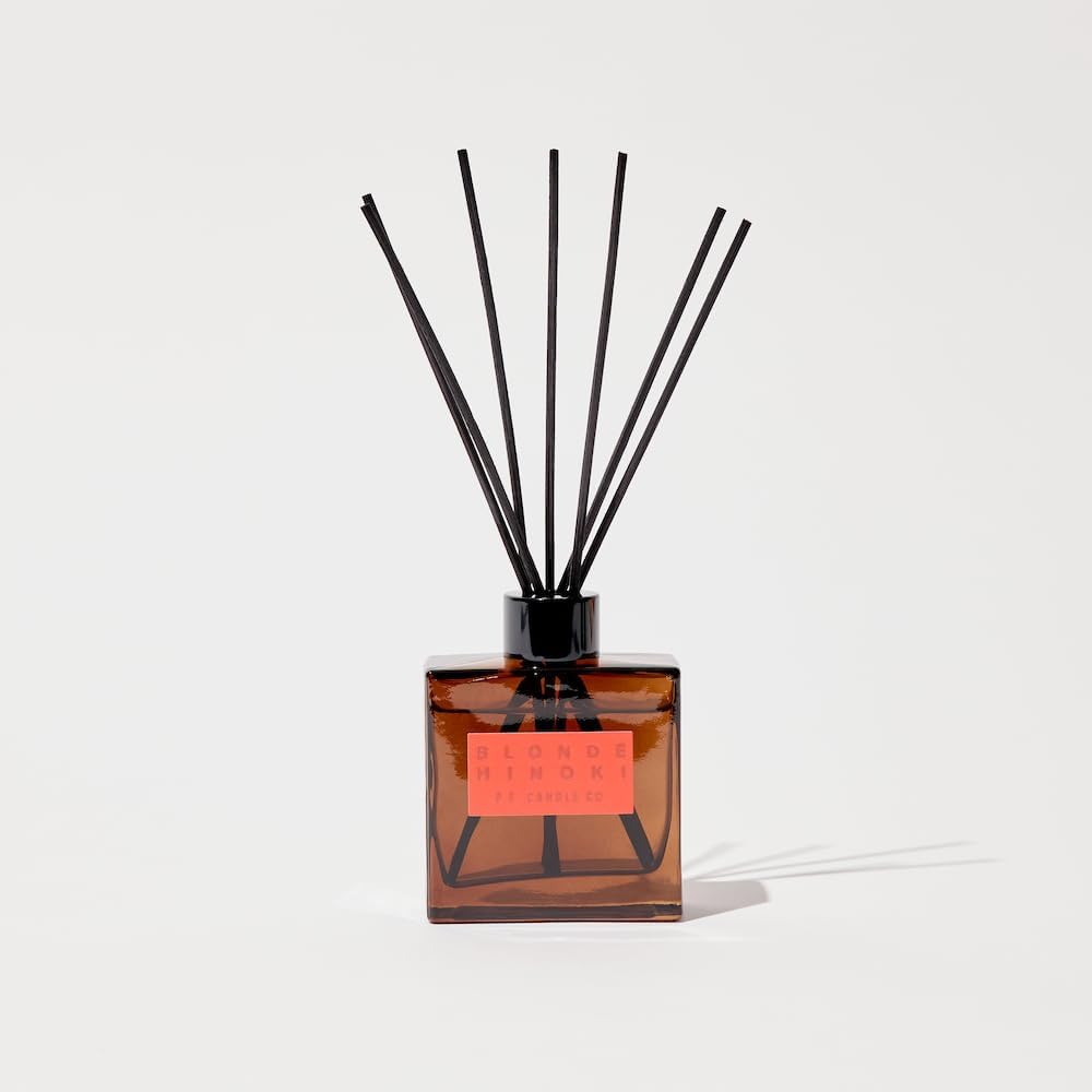 PF Candle Co Blonde Hinoki Reed Diffuser Set