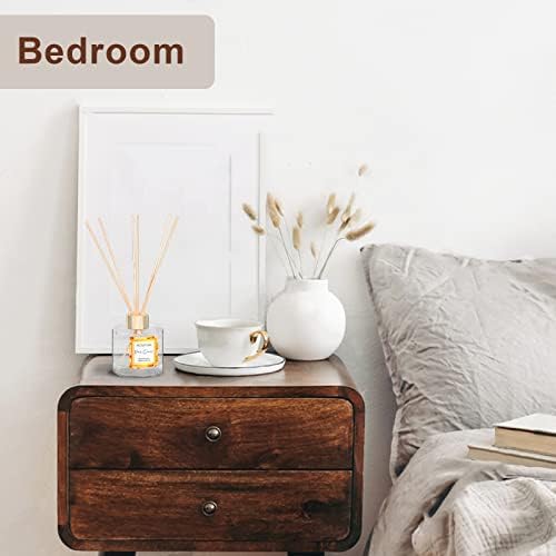 DIUFJAG 150ml and 100ml Peach Reed Diffuser Set