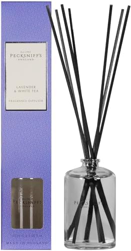 Pecksniffs Classic Reed Diffuser Set Lavender White Tea