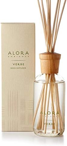 Verde 8 oz Reed Diffuser with Fresh Melon Fragrance