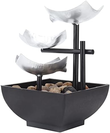Walfront Indoor 3-Tier Water Fountain Ornament 1