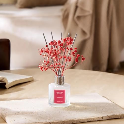 Airkeep Reed Diffuser Set - Ayurveda Almond Oil with 8 Reed Sticks