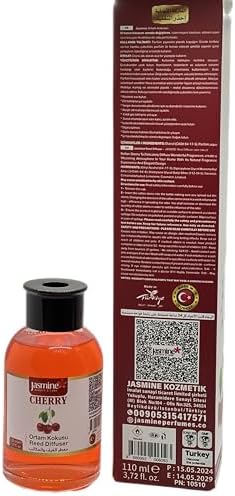 Jasmine Beauty and Care Reed Diffuser Set - Mango Scent 372 Fl Oz