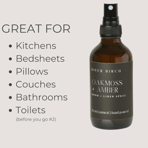 River Birch Scented Linen and Room Spray for Home Fragrance