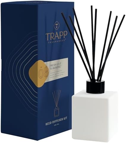 Trapp No 08 Fresh Cut Tuberose Reed Diffuser Kit