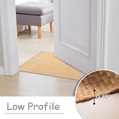 Lightnpro Hand Woven Jute Braided Rug 2x3 Feet Natural Color Reversible