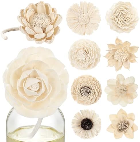 Waydress 15 Piece Sola Flower Diffuser Set