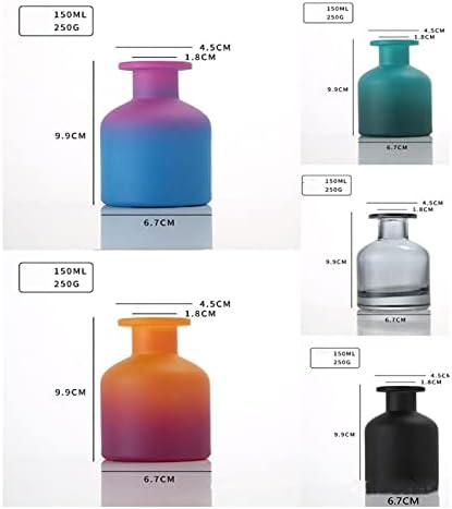 SHUILING Fragrance Diffuser Bottles 150ml Refillable Glass Vase