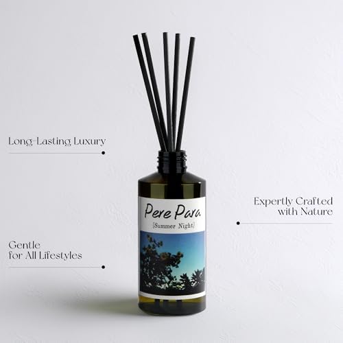 Summer Night Scent Premium Reed Diffuser Set 2 Pack
