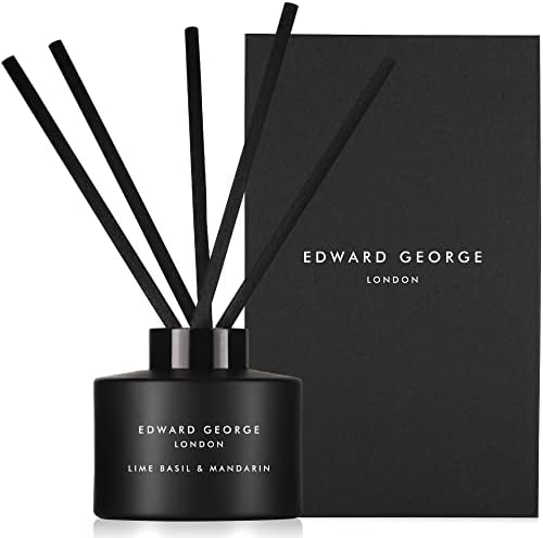 Edward George Reed Diffuser Set with 10 Sticks and 56 Fl Oz Oil