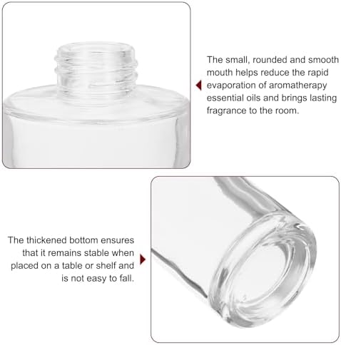 HARFINGTON 5oz Glass Diffuser Container