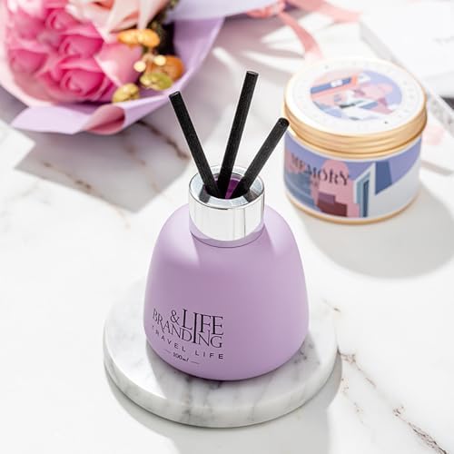 Muufuser Reed Diffuser 100ml Natural Essential Oil Aromatherapy