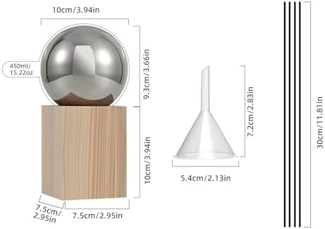 INTAY Aroma Diffuser Set with Rattan and Funnel