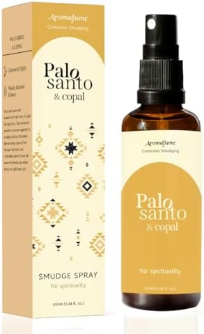 Palo Santo Copal Smudge Spray by Aromafume 100ml