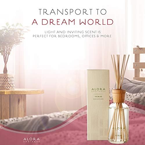 Verde 8 oz Reed Diffuser with Fresh Melon Fragrance