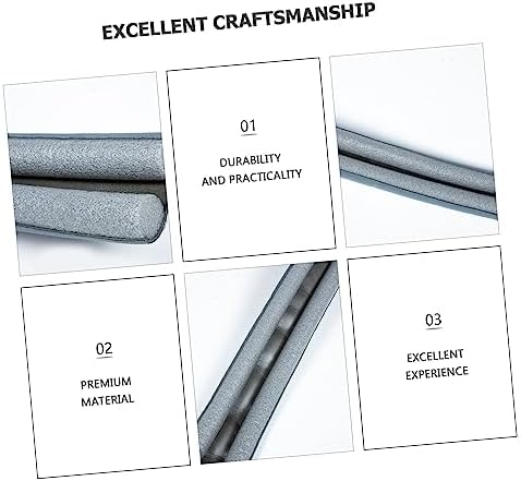 NUOBESTY 3Pcs Door Bottom Seal Strip Draft Stopper for Sound Reduction and Weather Stripping Easy Installation Home Use
