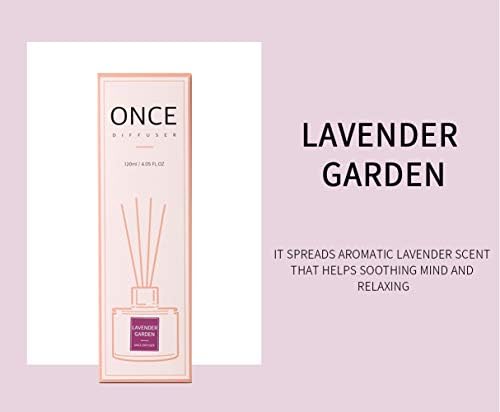Once Natural Reed Diffuser Set Lavender Garden