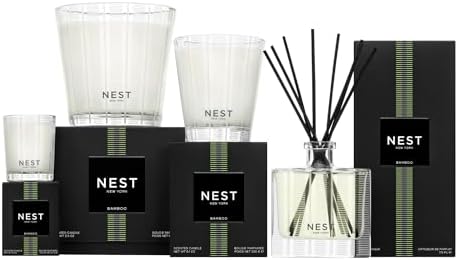 Bamboo Reed Diffuser Set with Refill and Liquid Soap