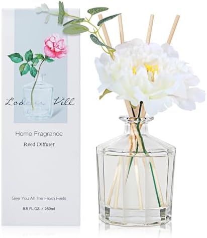 Gardenia Reed Diffuser Set with 10 Sticks