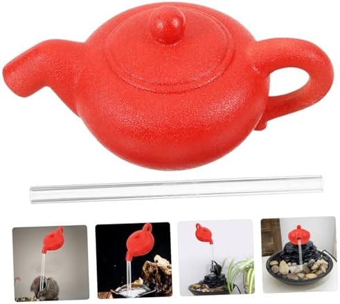 Happyyami Floating Teapot Waterfall Tabletop Fountain