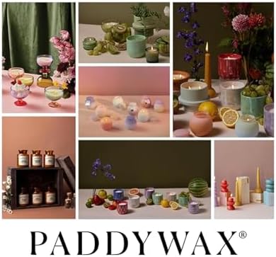 Paddywax Petite Diffuser 15oz Brick Red Glass