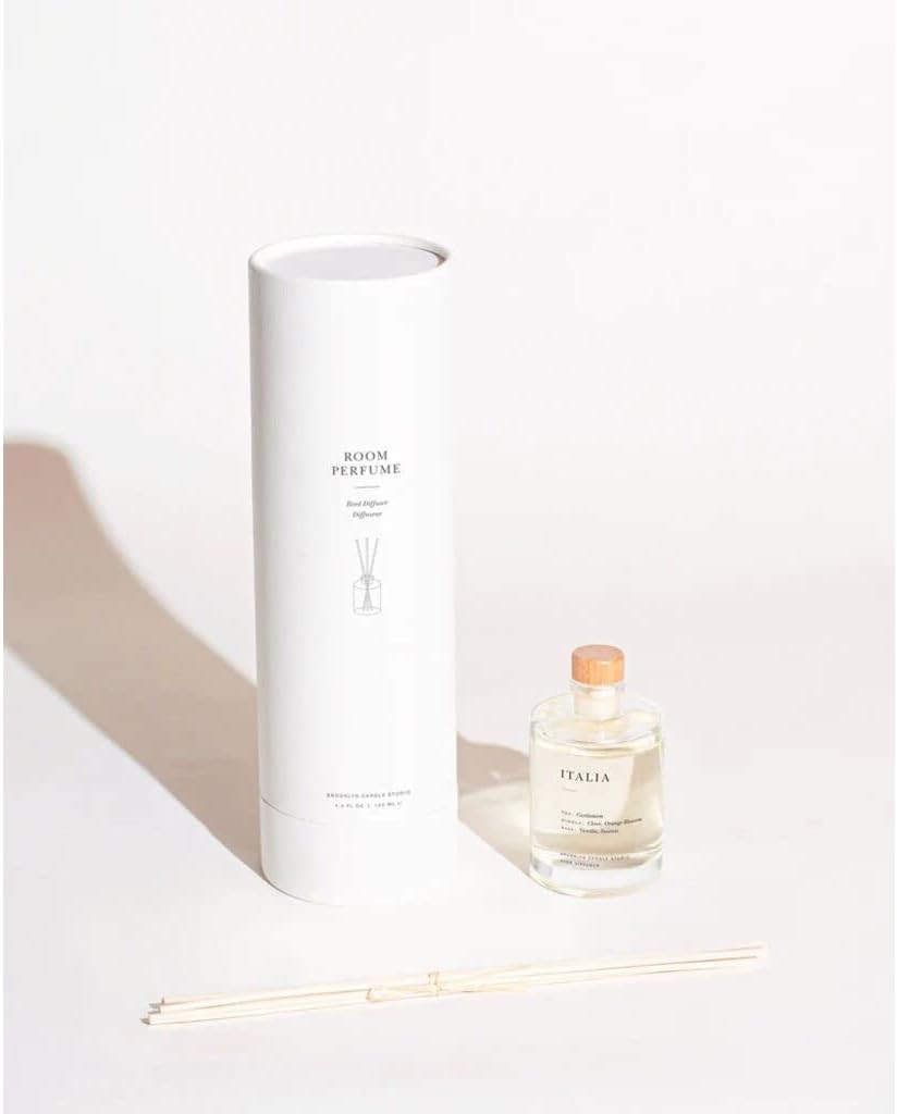 Brooklyn Candle Studio Reed Diffuser - Italia Relaxing Fragrance Set