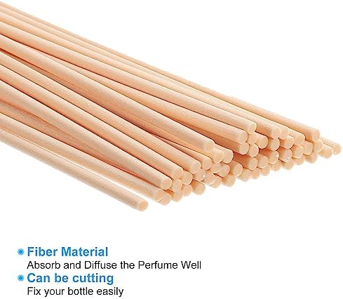 PATIKIL 30cm Reed Diffuser Stick Set 50 Pack