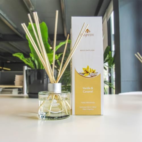 Vanilla Caramel Reed Diffuser - 338 Fl Oz
