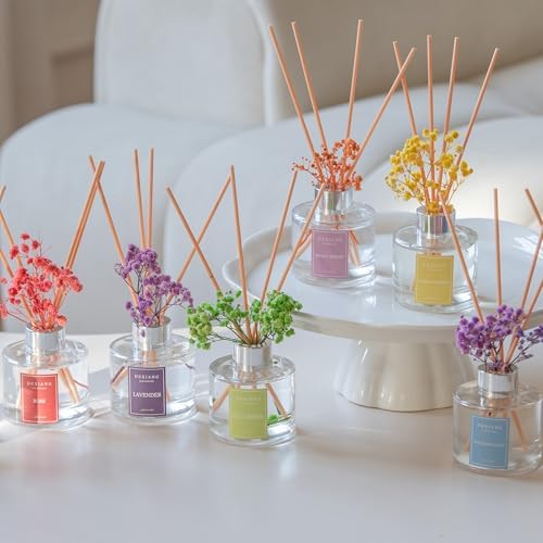 Dexiang 338 Oz Eucalyptus Lemon Verbena Reed Diffuser Set