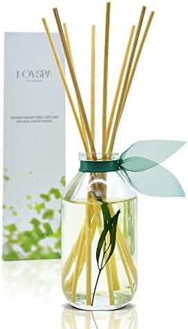 LOVSPA Bamboo Citrus Reed Diffuser Set