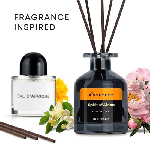 Spirit of Africa Reed Diffuser Set - Floral Woody Fragrance