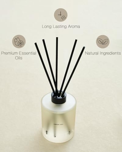 MSENSE Amber Lemon Reed Diffuser Set