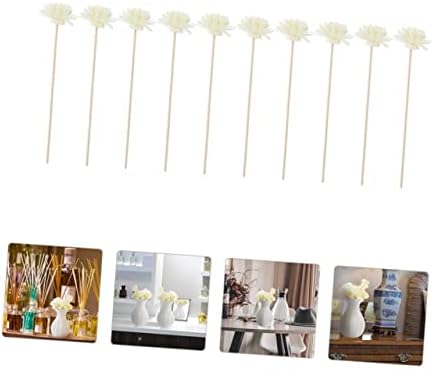 10 Pcs Diffuser Sticks Natural Rattan Set with Accessories