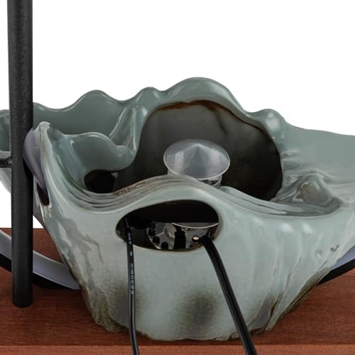 Tapischion Tabletop Fountain with Light Atomizer