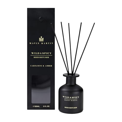 Wild and Spicy Reed Diffuser 5oz - Cardamom Amber Scent