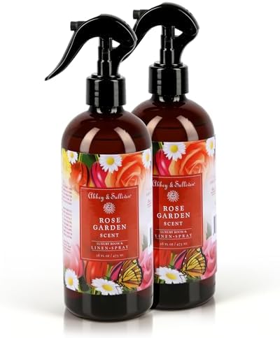 Abbey Sullivan Linen Spray Rose Garden 16 oz Pack of 2