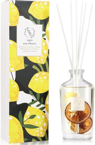 Pretty Valley Home Reed Diffuser Set 140Ml Lemon Gift Box