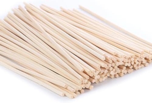 EXCEART Reed Diffuser Sticks 100pcs Natural Rattan Aroma Set